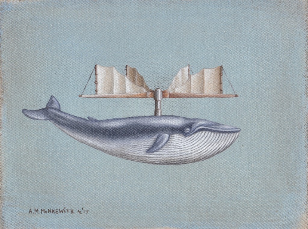 Légèreté, Acryl auf Leinen, B24H18cm (VERKAUFT)