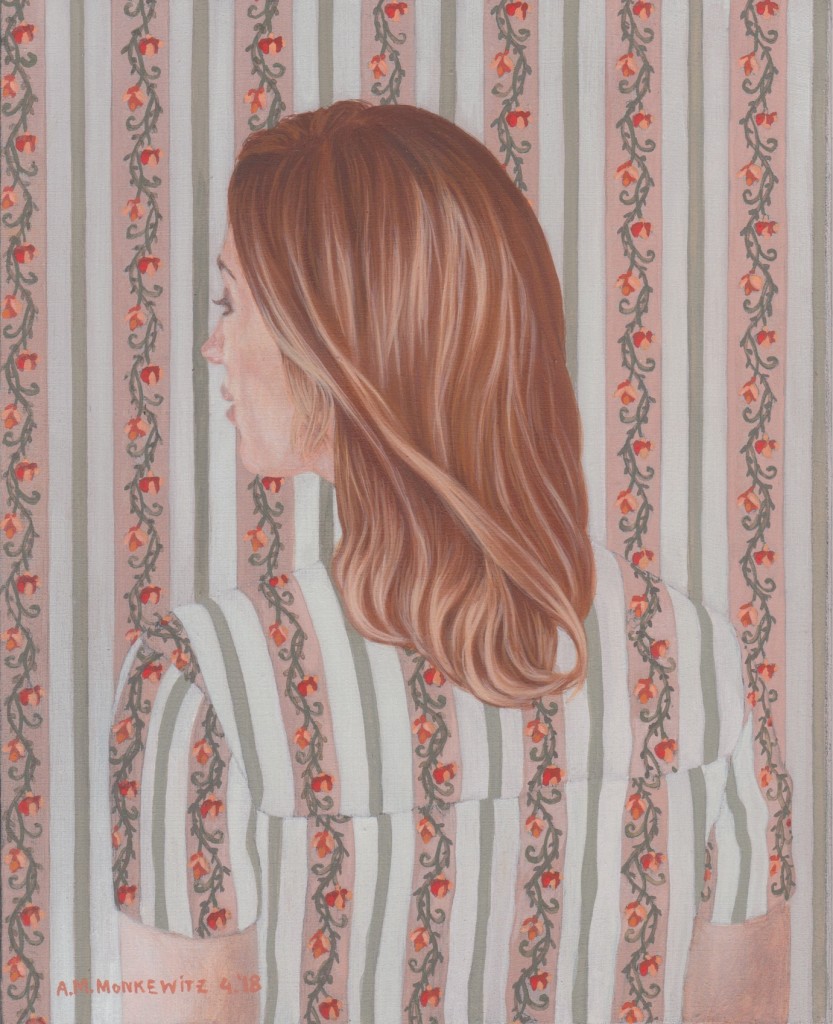 "Metamorphose", Acryl auf Holz, B17,5H21,5cm, April 2018 (VERKAUFT)