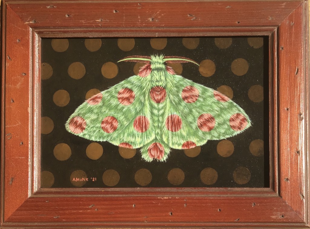 "camouflage", Acryl auf Karton (sold)