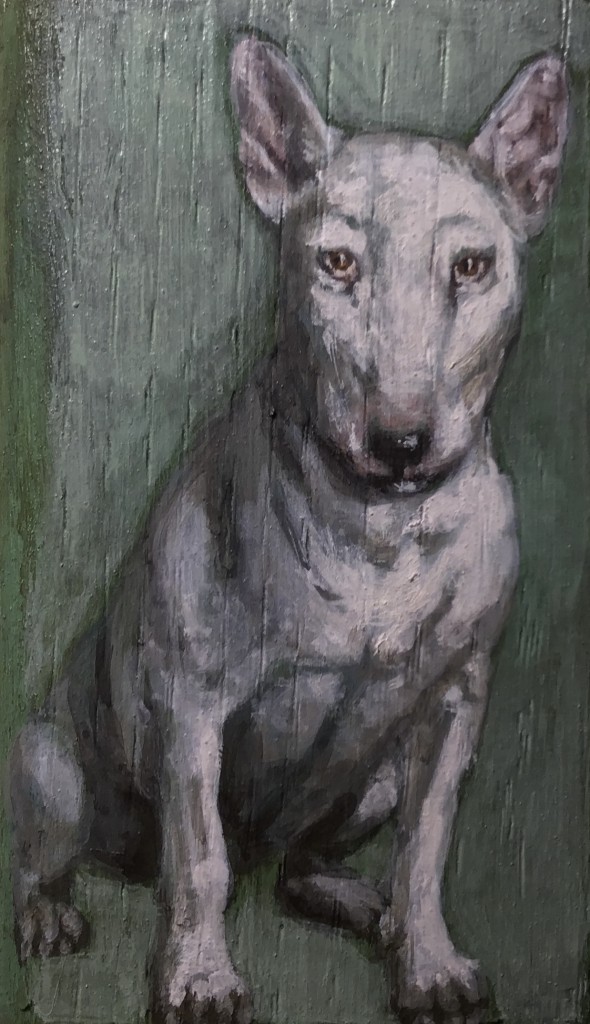 Acryl auf Holz, B5H8T2cm