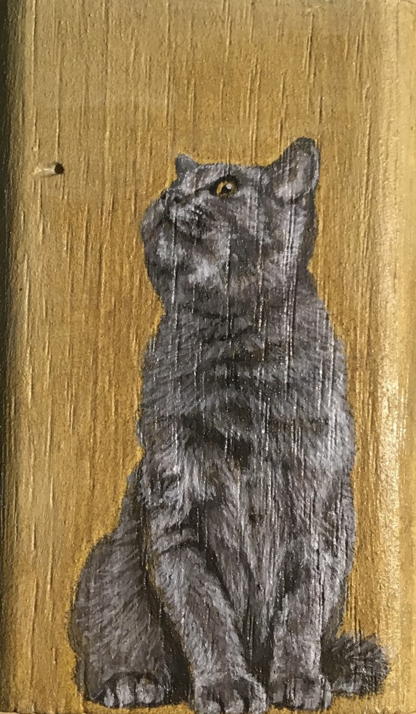 Acryl auf Holz, 5x2x9cm