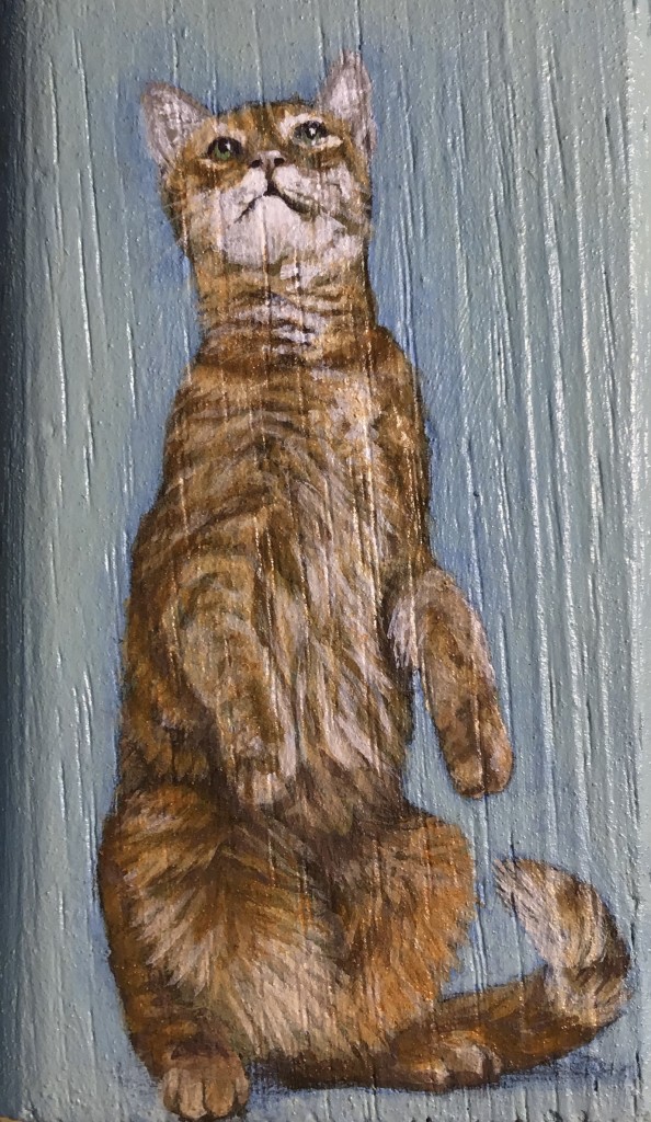 Acryl auf Holz, 5x2x9cm