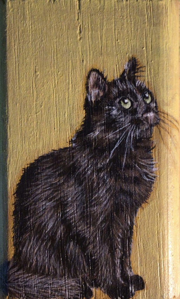 Acryl auf Holz, 5 x 2 x 9cm
